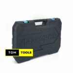 142+2PCS Chrome Vanadium ½ inch  and ¼ inch Ratchet Set Tool Kit