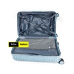 Medium Single Zip Hard Shell Suitcase Set with Spinner Wheels