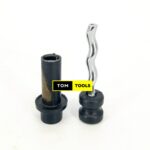 Standard 12V 24V DC Submersible Pump Impeller Replacement Rubber Stator and S.S. Screw Rod