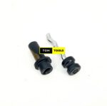Standard 12V 24V DC Submersible Pump Impeller Replacement Rubber Stator and S.S. Screw Rod