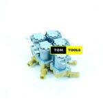 Standard 5 Way Washing Machine Water Inlet Electric Solenoid Valve