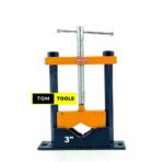 BHARAJ 3 inch Square Pillar Type Pipe Vice