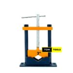 BHARAJ 3 inch Square Pillar Type Pipe Vice