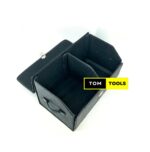 Flip Top PU Leather Trunk Boot Organizer for Cars