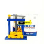 Metro 3 inch Square Pillar Type Pipe Vice