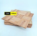 2.0 Square Meters Unfinished MAHOGANY Parquet Flooring 46cm X 46cm X 10PCS