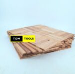 2.0 Square Meters Unfinished MAHOGANY Parquet Flooring 46cm X 46cm X 10PCS
