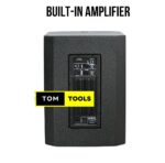 15 inch Professional Active Powered Speaker System with Subwoofer, Horn, and Stand