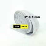 3 inch x 100m LDPE Canvas Delivery Fire Hose
