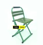 GREEN Extra Strong Foldable Aluminium and Nylon Canvas Camping Chair