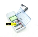 Universal Simultaneous Charger for Rechargeable Batteries  AA, AAA, C, D, 9V