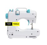 Mini Electric Sewing Machine with 12 Stitch Patterns, Foot Pedal，LED Light, and Accessories