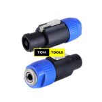 Speakon to ¼ inch 6.5mm Coupler Connector