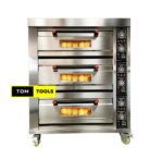 3 Deck 9 Trays Commercial Oven