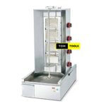 4 Burners Commercial Gas Shawarma Doner Kebab Machine