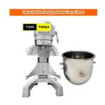 30QT 3-Speed Adjustable Commercial Food Dough Mixer with Stainless Steel Bowl