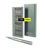 48PCS Precision Screwdriver Set Metal Magnetic Handle, Bits, Case