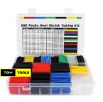 580PCS 11 Sizes Heat Shrink Tubing Kit