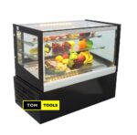 90cm Wide Countertop Refrigerated Cake Display Showcase with Light and Humidifier