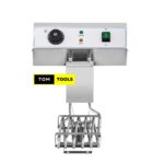 Commercial Single 12L Electric Deep Fryer with Thermostat and Drain Tap