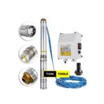 4SDM 1hp 90m  4 inch Deep Well Submersible Pump with 30m Cable and Pump Control